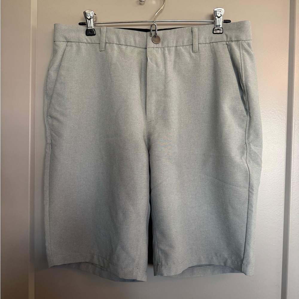 Bonobos 32 9” Light Gray Flat Front Shorts 104